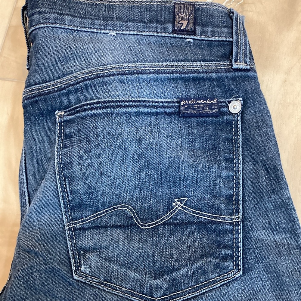 7 for all mankind low rise jeans